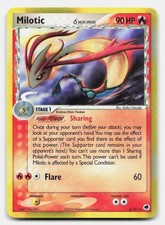 Milotic 5/101 Holo Rare Dragon Frontiers Pokemon LP MAJOR Surface Scratch picture