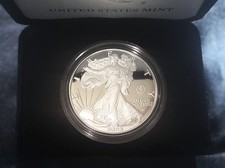 2025-W Proof $1 American Silver Eagle Army Privy 250th Anniversary Box, OGP picture