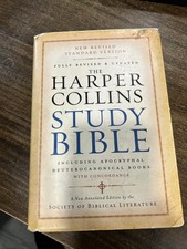 Harper Collins Study Bible: Fully Revised and Updated NRSV 2006, HCDJ VGC picture