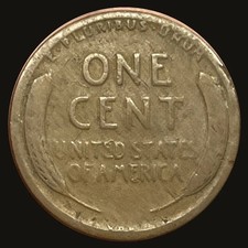 1909 VDB Lincoln Wheat Cent - First Year of Issue, Good Condition picture