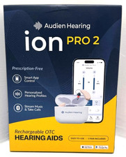 Audien Hearing ion Pro 2 OTC Rechargeable Hearing Aids App Control Brand New picture