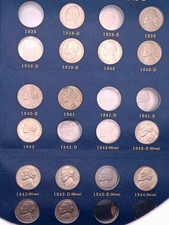 Jefferson Nickel Beautiful Coins.  Set Incomplete/ Qty 41  -1938-1964 See Below picture