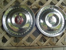 VINTAGE 1952 1953 LINCOLN MARK CONTINENTAL PREMIER TOWN CAR HUBCAPS WHEEL COVER  picture