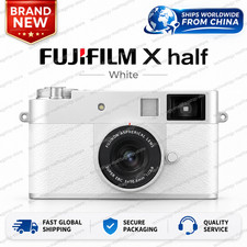 Fujifilm X half Premium Compact Camera with 18MP 10.8mm f/2.8 Lens White picture