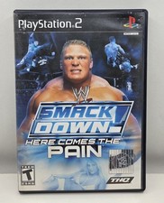 WWE Smackdown Here Comes the Pain (Sony PlayStation 2 PS2, 2003) Scratches picture