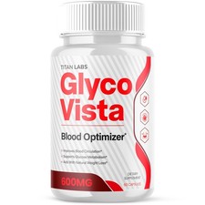 (1 Pack) Glyco Vista Advanced Blood Health Support Formula GlycoVista 60 Caps picture