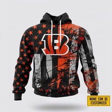 Personalized Cincinnati Football Team Bengalss Hoodie Shirt Lightweight Adults picture