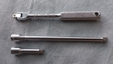 Vintage Bonney ZV720 1/4” Drive Breaker Bar With Two Extensions ~ Made In USA picture