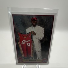 Topps 2003-04 Topps LeBron James Cleveland Cavaliers Draft Pick 1st Ed RC #221 picture