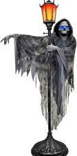 Haunted Living 9ft Animated Gaslight Ghoul Halloween Animatronic Prop 2026 picture