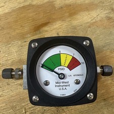 MIDWEST INSTRUMENT 522S-005 Gauge 3-Color Filter Change DP picture