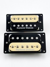 Seymour Duncan SH-1N & SH-4 Humbucker Pickup Set zebra Neck & Bridge High Output picture