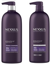 Nexxus Keraphix Shampoo & Conditioner for Damaged Hair 0% Silicone 33.8oz 2-Pack picture