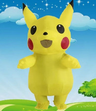 Pikachu Inflatable Costume for Kids Halloween Cosplay Fancy Dress Party Outfit picture