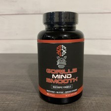 Gorilla Mind Smooth Nootropic Formula Dietary Supplement 100 Capsules EXP 6/2027 picture