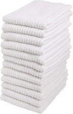 Bar Mop Kitchen Dish Towels THICK 100% Cotton soft Terry cloth wipe 12 inch sq picture