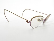 Lindberg Julija Air Titanium KIDS Eyeglasses FRAME 70 Purple 44-14-135 Gold H966 picture