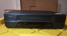 Symphonic SL240A 4-Head VHS VCR Video Cassette Recorder Tested Working Vintage picture