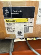GE TQD32225WL BREAKER 3POLE 225A 240V W/LUGS NEW IN BOX picture