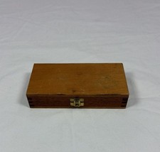 Etalon Pierre Roch Rolle Switzerland Micrometer in Wooden Storage Box picture