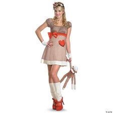 Disguise Women’s Deluxe Ms. Sock Monkey Costume picture