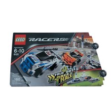 LEGO Racers 8125 Thunder Raceway Fold Out Track 160 Pcs Sealed Bags Open Box picture
