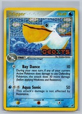 Pelipper 21/107 Rare Deoxys Pokemon Reverse Holo Moderately Played picture