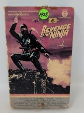 REVENGE OF THE NINJA ( VHS 1983 MGM ) ORIGINAL RARE HTF BIG BOX COLLECTIBLE  picture