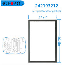 Upgraded Refrigerator Door GASKET 242193212 for Frigidaire Kenmore Crosley BLACK picture