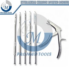 Interlaminar Kerrison Rotating Rongeur Set Spine Surgery Orthopedic Instruments picture