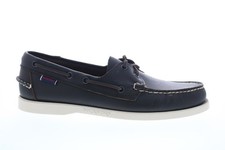 Sebago Classic Portland Docksides Mens Brown Narrow Loafers Boat Shoes picture