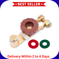 Top Post Battery Disconnect Switch 12V 125A Quick Cut Off Kill Master Shut Isola picture