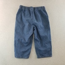 Karen Scott Jeans Womens Sz M Pull On Stretch Waist BlueWash Normcore Grannycore picture