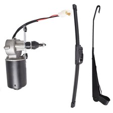 12V Electric Windshield Wiper Motor Hard Coated Replacement Kit for UTV picture