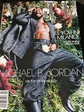 MICHAEL B. JORDAN - Vogue Magazine - October 2026 -VOGUE WORLD SPECIAL -NEW picture