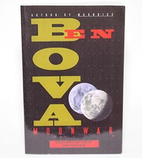 Ben Bova - MOONWAR - Uncorrected Proofs ARC  1st Avon, 1998 TPB Sci-Fi Vintage picture