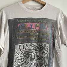 Vintage Trips Fest San Francisco Extremely RARE grateful dead T Shirt Size L LSD picture
