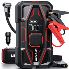 Arrancador Coche 6000A Compresor 160PSI Batería 29800mAh Luz LED 12V Diésel picture