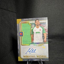 Topps 2019-20 Museum Bundesliga Rani Khedira FC Augsburg Auto Relic AJR-RK picture