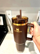 Stanley CHOCOLATE GOLD 40oz FACTORY SEALED Limited Quencher Tumbler NEW picture