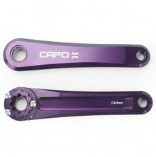 Leonardi Capo Crankset 1x 175mm 8-Bolt 52mm Purple picture