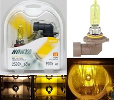 Nokya 2500K Yellow 9005 HB3 Nok7611 65W Two Bulbs Head Light High Beam Stock OE picture