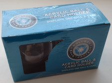 CSP Acrylic Baseball & Card Holder Display NIP AB02 picture