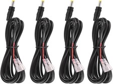 4 Pcs Trail Camera Power Cord, 4.0X1.7Mm DC External Power Cable Compatible with picture