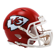 [BIG SALE] Kansas City Chiefs Riddell Revolution Speed Mini Helmet NFL picture