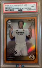 endrick rookie 2024-25 topps merlin ucc image variation orange refractor /25 picture