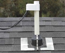 DEKTITE #3 (DSR103B) SHR SHINGLE ROOF RETROFIT PIPE FLASHING BOOT: Asphalt roof picture