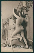 Risk Nude Lady postcard KS7653 picture