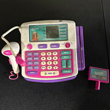 Barbie Vintage Toy Cash Register w/ Scanner & Display - kidcore 90s kids picture