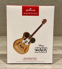 2024 Hallmark Keepsake Ornament Disney Mickey Mouse MOUSEGETAR Musical Sound NIB picture